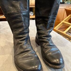Super comfortable Fiorentini + Baker leather moto boots, SIZE 39
